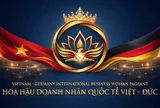 Công bố dự án “Hoa hậu Doanh nhân Quốc tế Việt – Đức 2027"