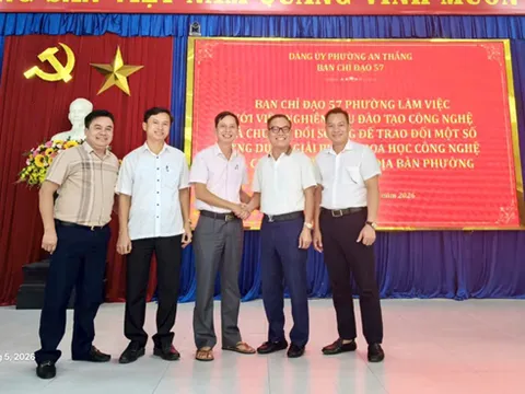 PHƯỜNG AN THẮNG, ĐÀ NẴNG ĐẨY MẠNH CHUYỂN ĐỔI SỐ THEO NGHỊ QUYẾT 57-NQ/TW, CỦA BỘ CHÍNH TRỊ